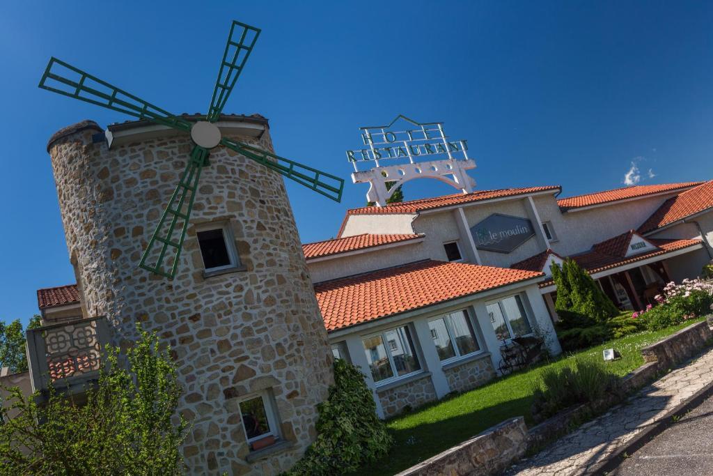 Logis Hotel Le Moulin Des Gardelles Riom Dış mekan fotoğraf