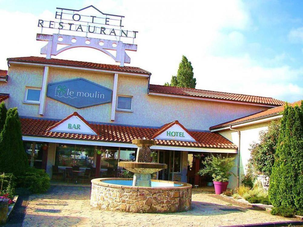Logis Hotel Le Moulin Des Gardelles Riom Dış mekan fotoğraf