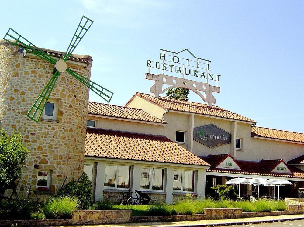 Logis Hotel Le Moulin Des Gardelles Riom Dış mekan fotoğraf